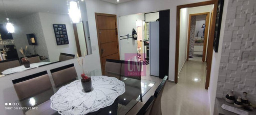 Imagem 1 de 11 de Apartamento Com 2 Dormitórios À Venda, 63 M² Por R$ 380.000 - Vila Camilópolis - Santo André/sp - Ap2143