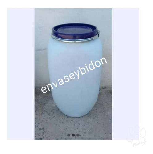 Bidon Plástico 50 Y 60 Lts.celestes Sin Tapa Ni Aro