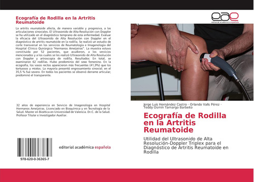 Libro: Ecografía De Rodilla En La Artritis Reumatoide: Utili