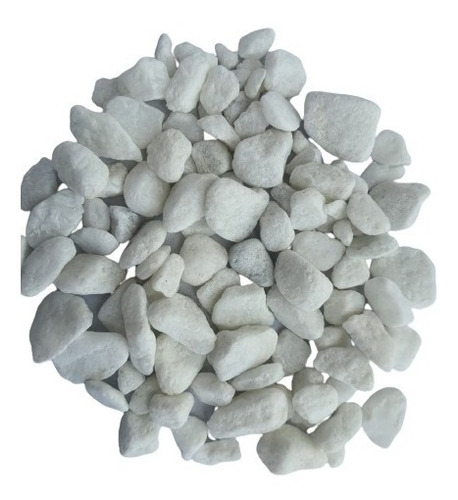 Pedras Brancas P/ Vasos Jardins E Decoração N°1 2kg