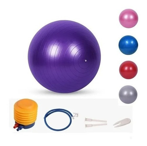 Pelota Inflable De Pvc Yoga Ejercicio Pilates Equilibrio.