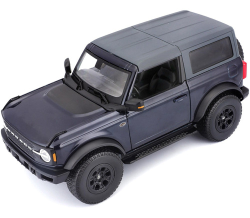 Maisto 31456 Ford Bronco Wildtrak Azul Oscuro Metalico 1