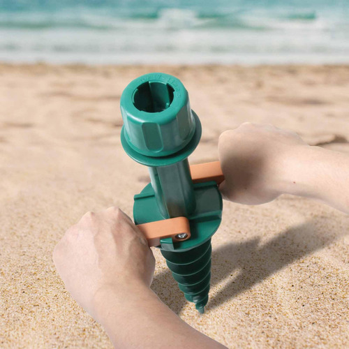 Sombrilla De Playa Con Ancla De Arena, Soporte De Ancla,