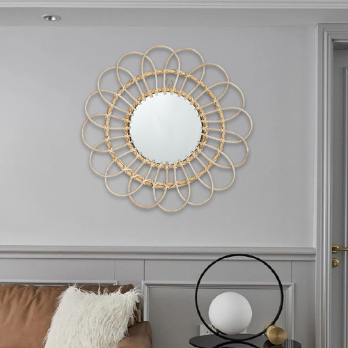 Wall Mounted Mirror Makeup Mirror Hanging Wall Entryway