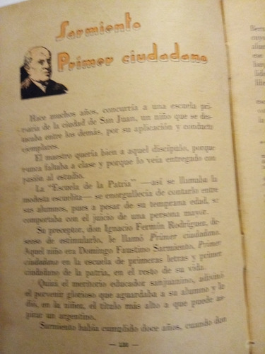 Alegre Taller Libro De Lectura 3° Grado ' 1936 J. Forgione (Usado)