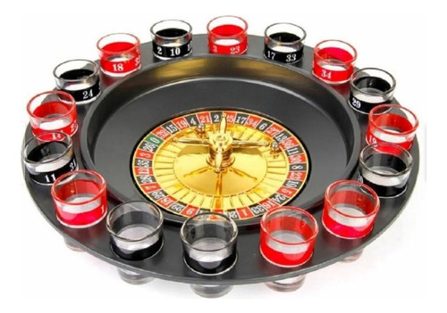 Juego De Ruleta Con Vasos Drinking Roulette Juego De Mesa