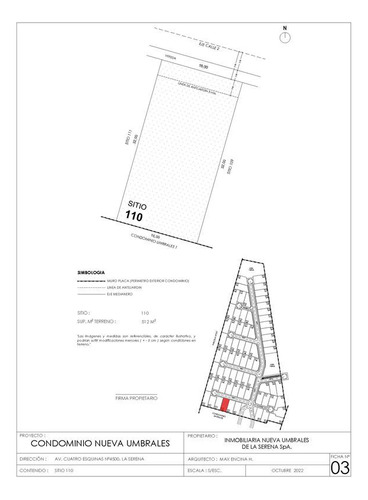 Sitio Venta (autoconstrucción) Condominio Umbrales La Serena