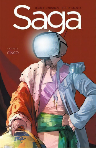 Saga #5: No Aplica, De Vaughan, Brian K.. Serie No Aplica, Vol. No Aplica. Editorial Kamite Comic, Tapa Blanda, Edición 1 En Español