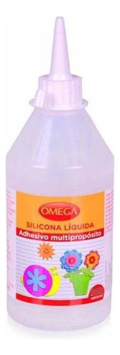Adhesivo Silicona Liquida  Omega 250ml. Serviciopapelero