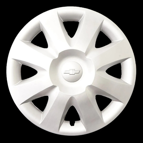Tapa Central Rueda Aro 14 Plateada Chevrolet Sail 1.4 2011 -