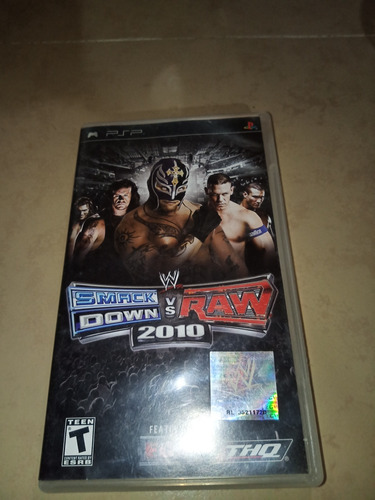 Psp Smackdown Va Raw 2010 Sin Manual Disco En Buen Estado 