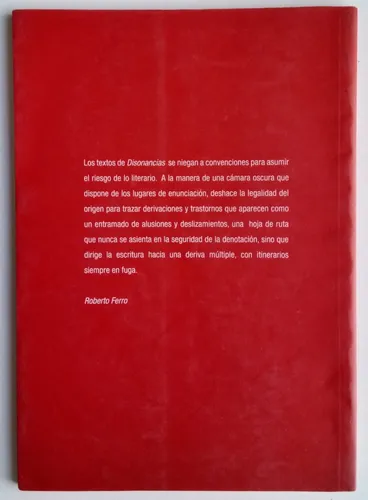 Disonancias Federico Novak Círculo Médico Lomas Zamora Libro (Usado)