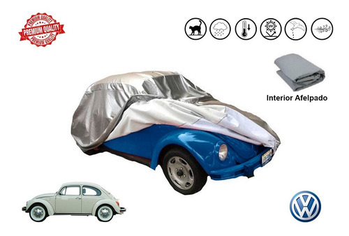 Funda Cubierta Cubre Auto Lona Vocho Volkswagen Sed 1982