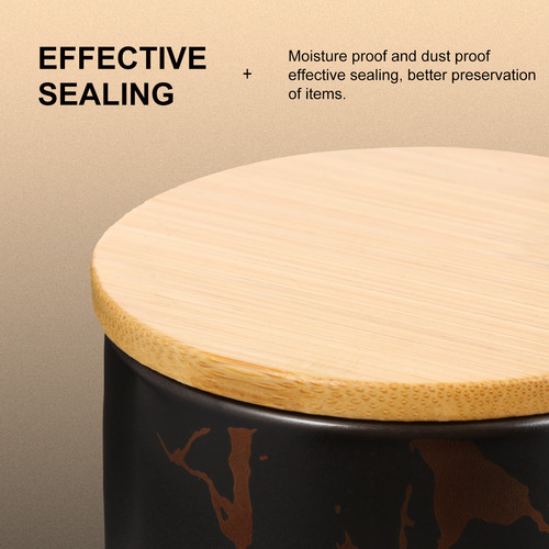 Tarro De Almacenamiento De Mármol Sealing Can