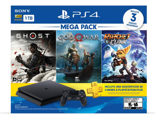 Imagen 4 de 8 de Consola Playstation 4 1tb Ps4 Mega Pack 18 Dualshock 4 Sony