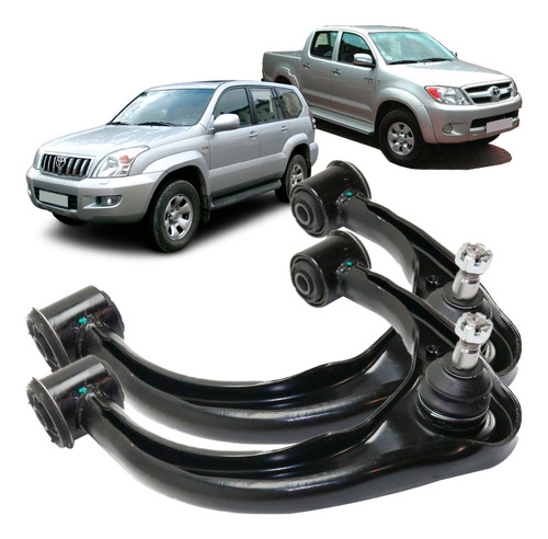 Imagem 3 de 6 de Bandeja Superior Com Pivo Hilux Prado 2005 A 2013 - Par