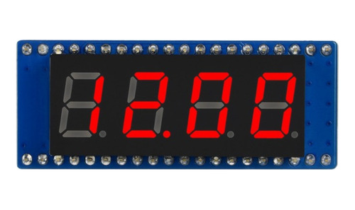 Modulo Display De 4 Digitos / 8seg Para Raspberry Pi