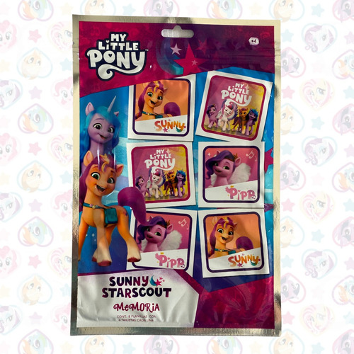 Memorama My Little Pony 8 Planillas Con 48 Tarjetas