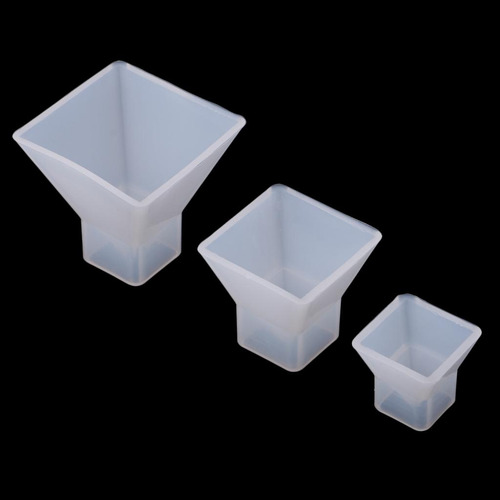 6pcs Forma De De Silicona De Resina De Fundición De