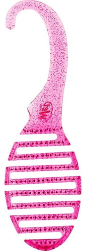 Wet Brush Cepillo de Pelo para Ducha Shower Detangler Color Rosa Glitter
