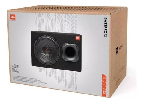 Subwoofer Jbl Gt Basspro 12 Potenciada 450 Watts Graves