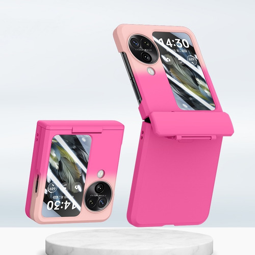 Funda Todo En Uno Con Protector De Pantalla Integrado Y Cobertura Total De La Bisagra Para Oppo Find N3 Flip