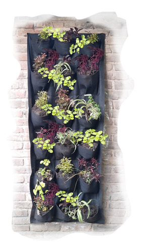 Imagen 1 de 10 de Jardin Vertical Grande De 18 Bolsillos