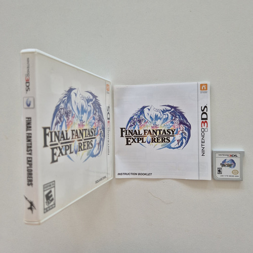 Final Fantasy Explorers 3ds Original Pronta Entrega + Nf (Usado)