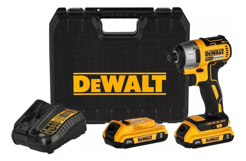 Atornillador Inalámbrico De Impacto Dewalt 6.35mm 20v
