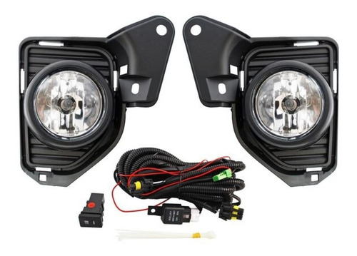 Juego Completo Faros Niebla C/base Hiace 14-16 Generica