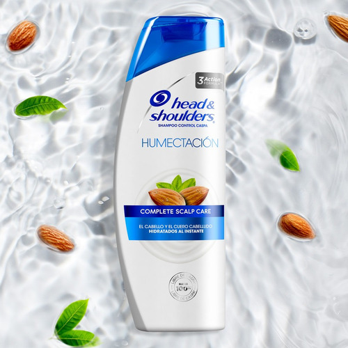 Shampoo Head & Shoulders Humectación Aceite Almendras 180ml