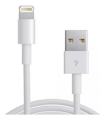 Cable Usb Compatible Con iPhone 5,6,7,8 iPad, iPod 1 Metros