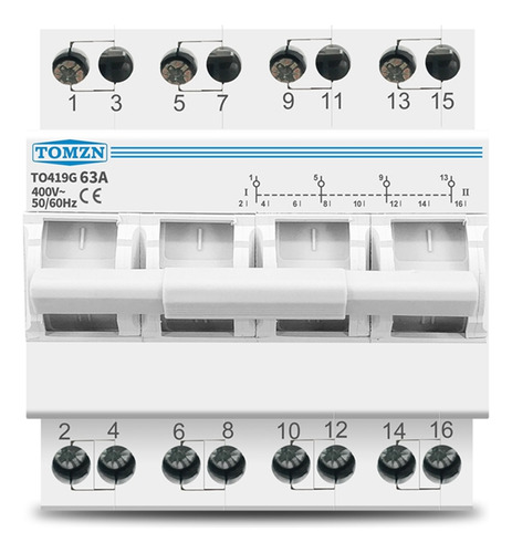 Swi Aislante De Transferencia Manual De Doble Potencia, Mts