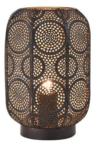 Lámpara De Mesa Industrial, Mesita De Noche Enchufe, L...