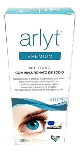 Arlyt Premium Solucion Multiuso 360ml Lentes De Contacto