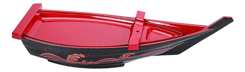 Plato Con Forma De Barco De Sushi Plato Para Servir M Rojo