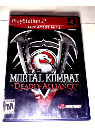 Mortal Kombat Deadly Alliance Para Ps2 Original Functional 