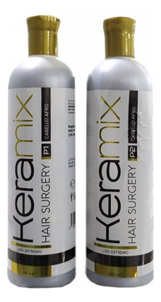 Cirugia Capilar Keramix Liso Extremo De 550 Ml