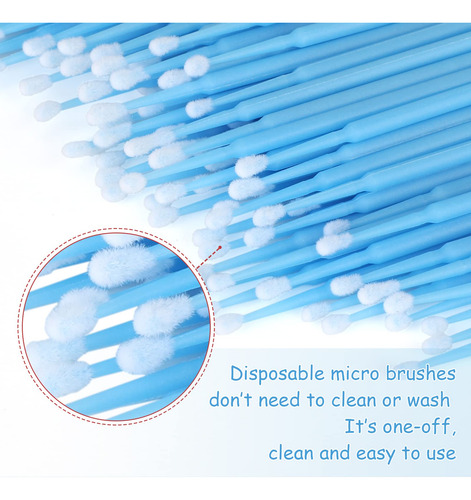 Microaplicadores Desechables G2plus De Algodón, 500 Unidades
