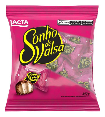 Bombom Lacta Sonho De Valsa Pacote 540g