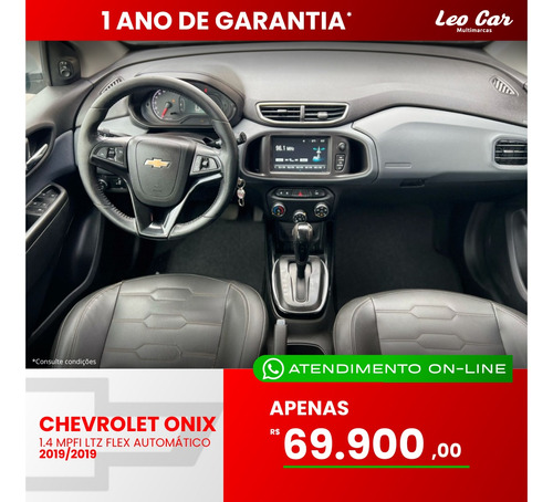 Chevrolet Onix 1.4 MPFI LTZ 8V FLEX 4P AUTOMÁTICO