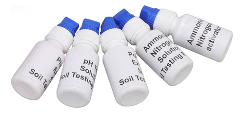 Kit De Análisis De Suelo, Solución Líquida, Ph, Nitrógeno Y