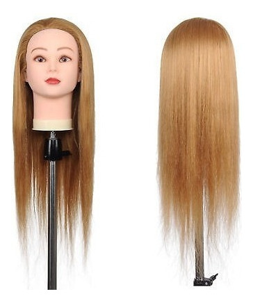 24 Cabeza De Peluquería Formación Práctica Maniquí 50% Cabe