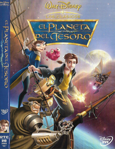 El Planeta Del Tesoro Dvd Original Walt Disney