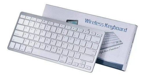 Teclado Sem Fio Bluetooth Tablet iPad iPhone Macbook Pc