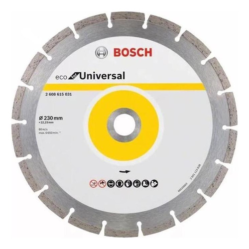 Discos De Corte Diamantados Universal Segmentados Bosch