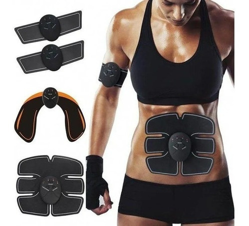 Tonificador Muscular Eléctrico Bumbum Abdominal Glúteos 4 Em