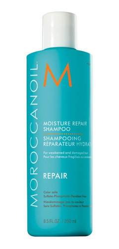 Shampoo Reparador Hidratante 250ml Marca Moroccanoil