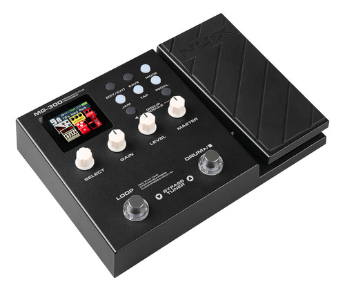 Pedalera Multiefectos E Interface De Grabacion Nux Mg-300