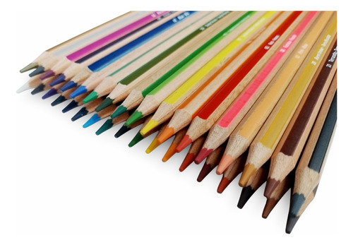 Lapices Carioca Supercolor Wood Pencils 3.3 Mm X 36 Unidades Trazo Supercolor 3.3 Mm